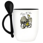 Кружка с ложкой