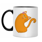 Кружка двухцветная