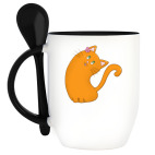 Кружка с ложкой