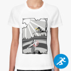 Женская спортивная футболка