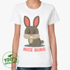 Женская футболка органик