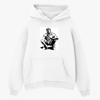 Толстовка худи оверсайз