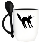 Кружка с ложкой