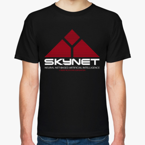 Футболка с принтом Скайнет (Терминатор)