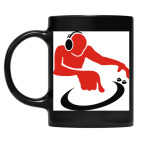 Кружка цветная UV-DTF