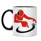 Кружка двухцветная