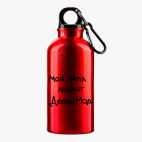 Металлическая бутылка 400 мл UV-DTF