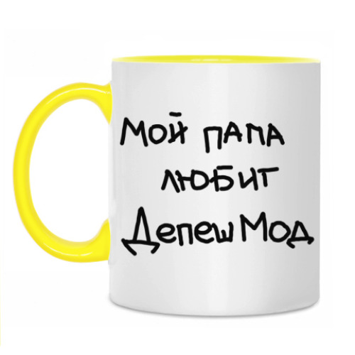 Кружка с принтом Depeche Mode