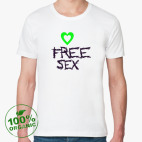 Мужская футболка органик