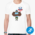 Мужская спортивная футболка