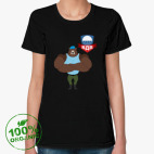 Женская футболка органик