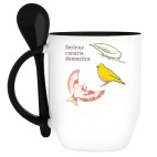 Кружка с ложкой