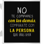 No te compares...