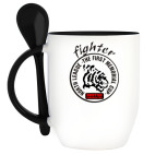 Кружка с ложкой