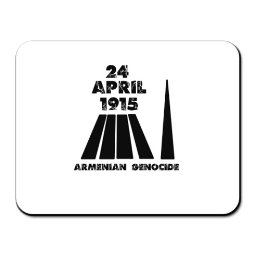 Коврик для мыши с принтом Геноцид
