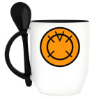 Кружка с ложкой