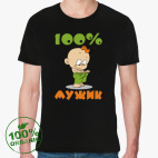 Мужская футболка органик