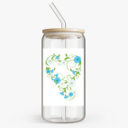 Банка с бамбуковой крышкой