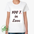 Женская футболка органик