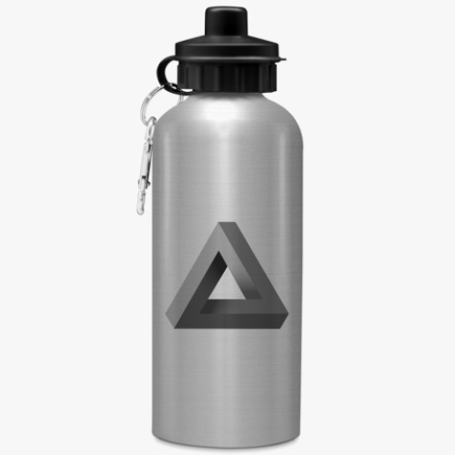 Спортивная бутылка/фляжка Невозможный Треугольник 3D