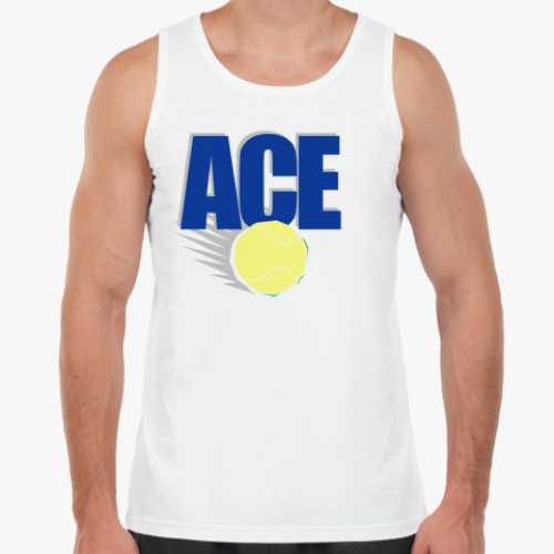 Майка с принтом Эйс