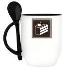 Кружка с ложкой