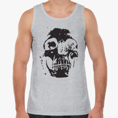 Майка с принтом Череп