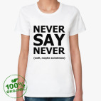 Женская футболка органик