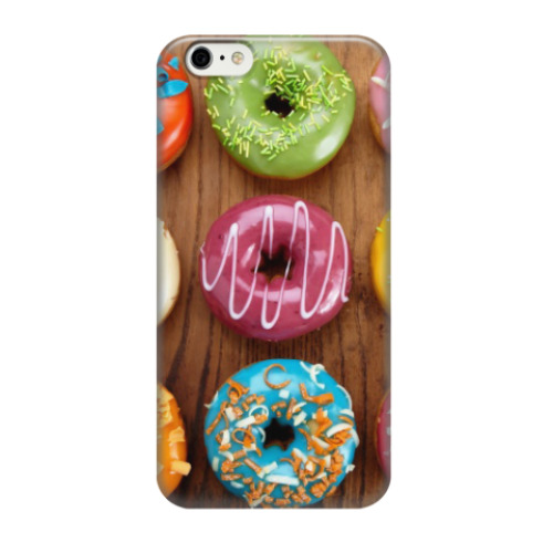 Чехол для iPhone 6/6s пончики