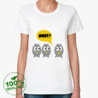 Женская футболка органик