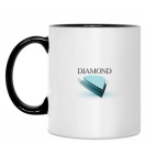 Кружка двухцветная