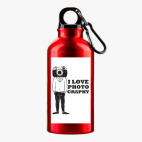 Металлическая бутылка 400 мл UV-DTF