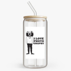 Банка с бамбуковой крышкой