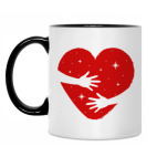 Кружка двухцветная