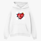 Толстовка худи оверсайз