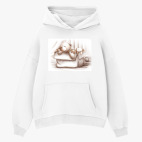 Толстовка худи оверсайз