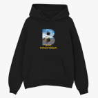 Толстовка худи оверсайз