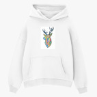 Толстовка худи оверсайз