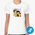 Женская спортивная футболка