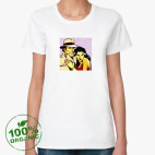 Женская футболка органик