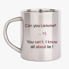 Кружка металлическая