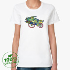 Женская футболка органик