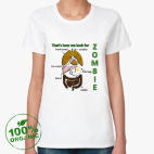 Женская футболка органик