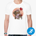 Мужская спортивная футболка