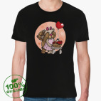 Мужская футболка органик