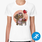 Женская спортивная футболка