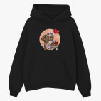 Толстовка худи оверсайз