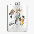 Фляжка стальная