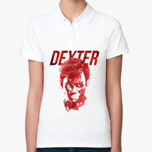 Женская рубашка поло (печать) Dexter