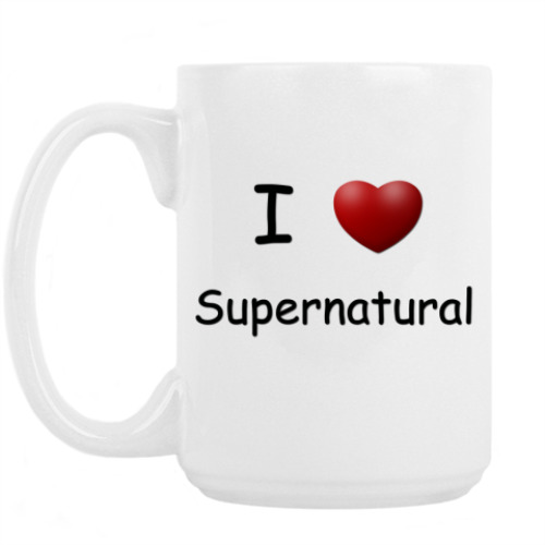 Кружка I Love Supernatural